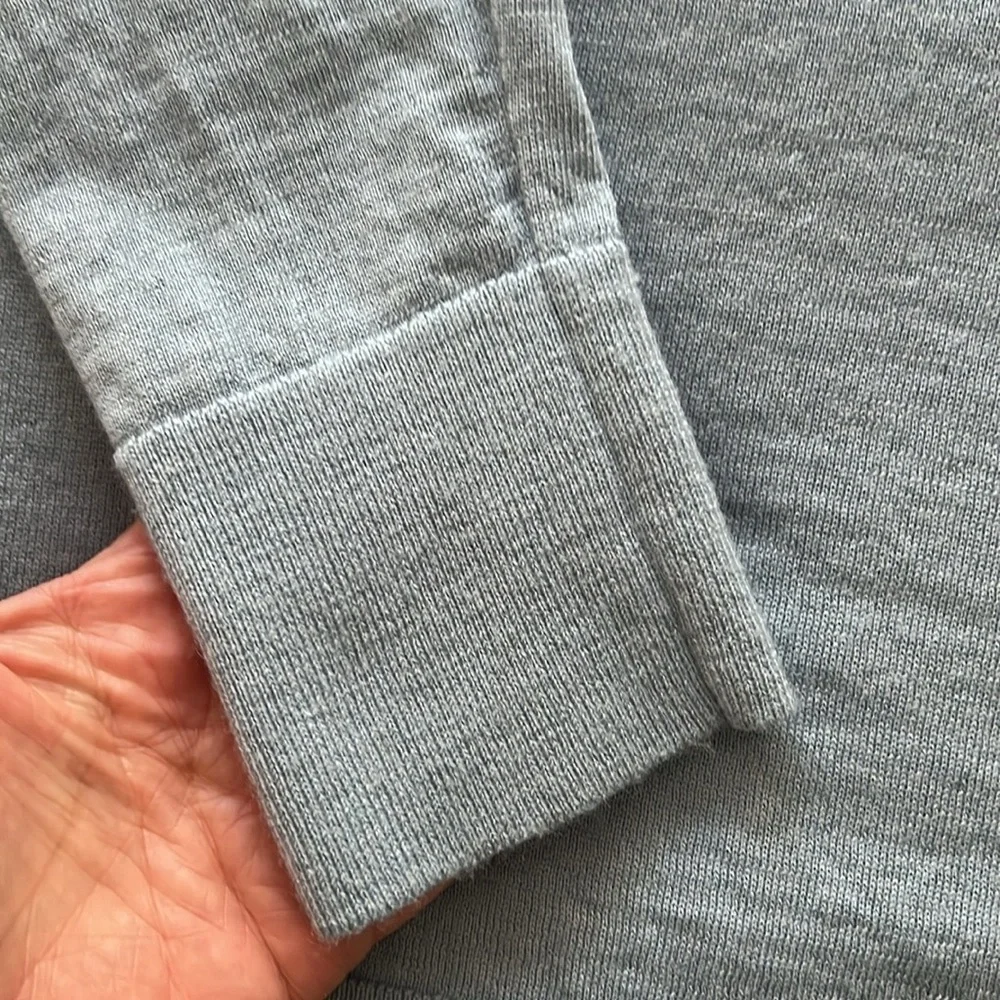 Club Monaco 100% wool sweater. Light blue. Size S